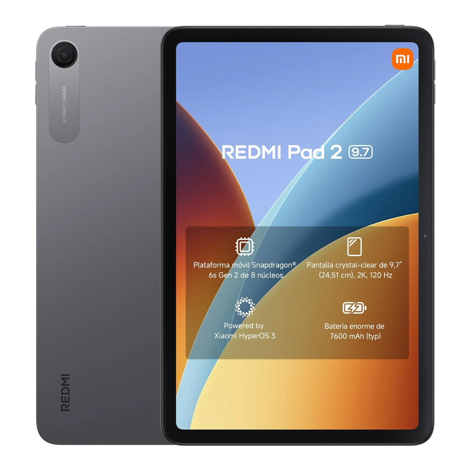Xiaomi Redmi Pad 2 Tablet 4GB RAM, 64GB Almacenamiento